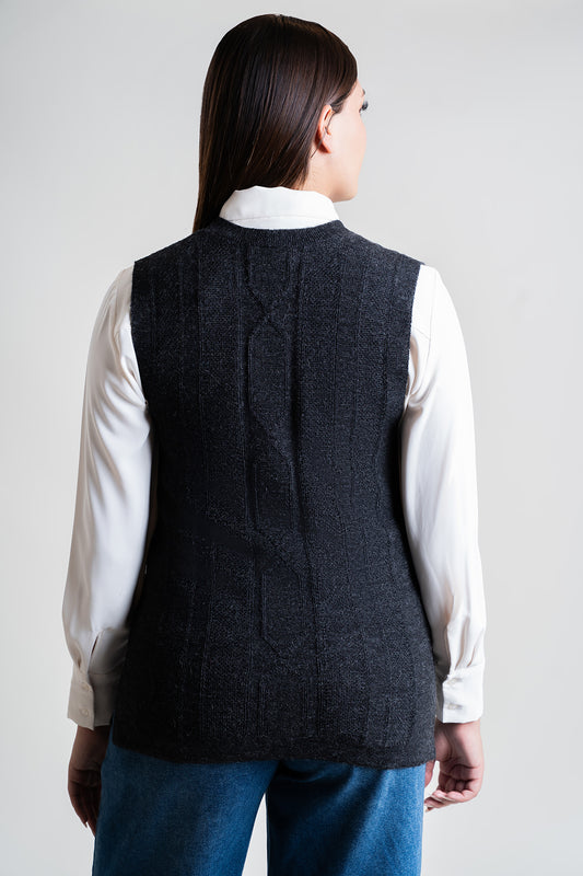 CHALECO REMATE 125 | GRIS OSCURO
