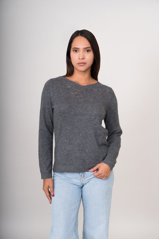 CHOMPA REMATE 124 | GRIS
