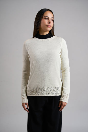 CHOMPA REMATE 132 | BLANCO