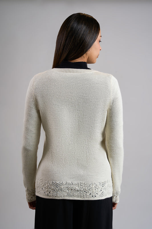 CHOMPA REMATE 132 | BLANCO