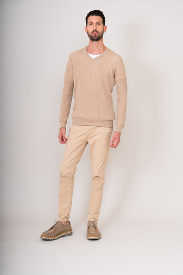 CHOMPA REMATE 123 | BEIGE