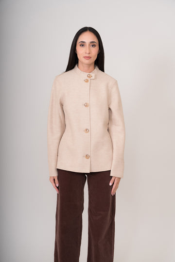 SACO REMATE 114 | BEIGE CLARO