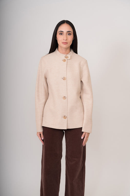 SACO REMATE 114 | BEIGE CLARO