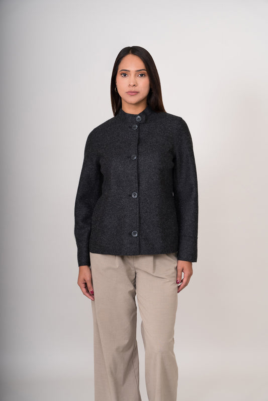 SACO REMATE 114 | GRIS OSCURO
