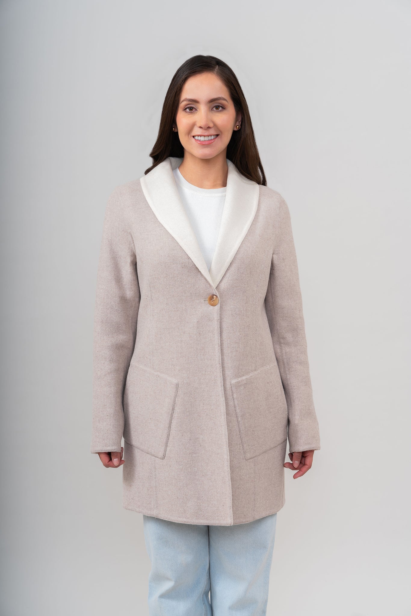 SACO REMATE 110 | BLANCO/ROSADO CLARO