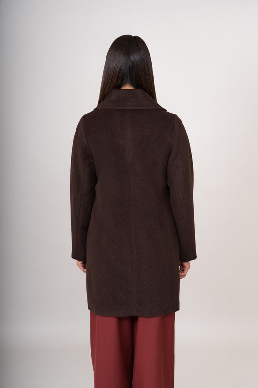SACO REMATE 114 | MARRON OSCURO