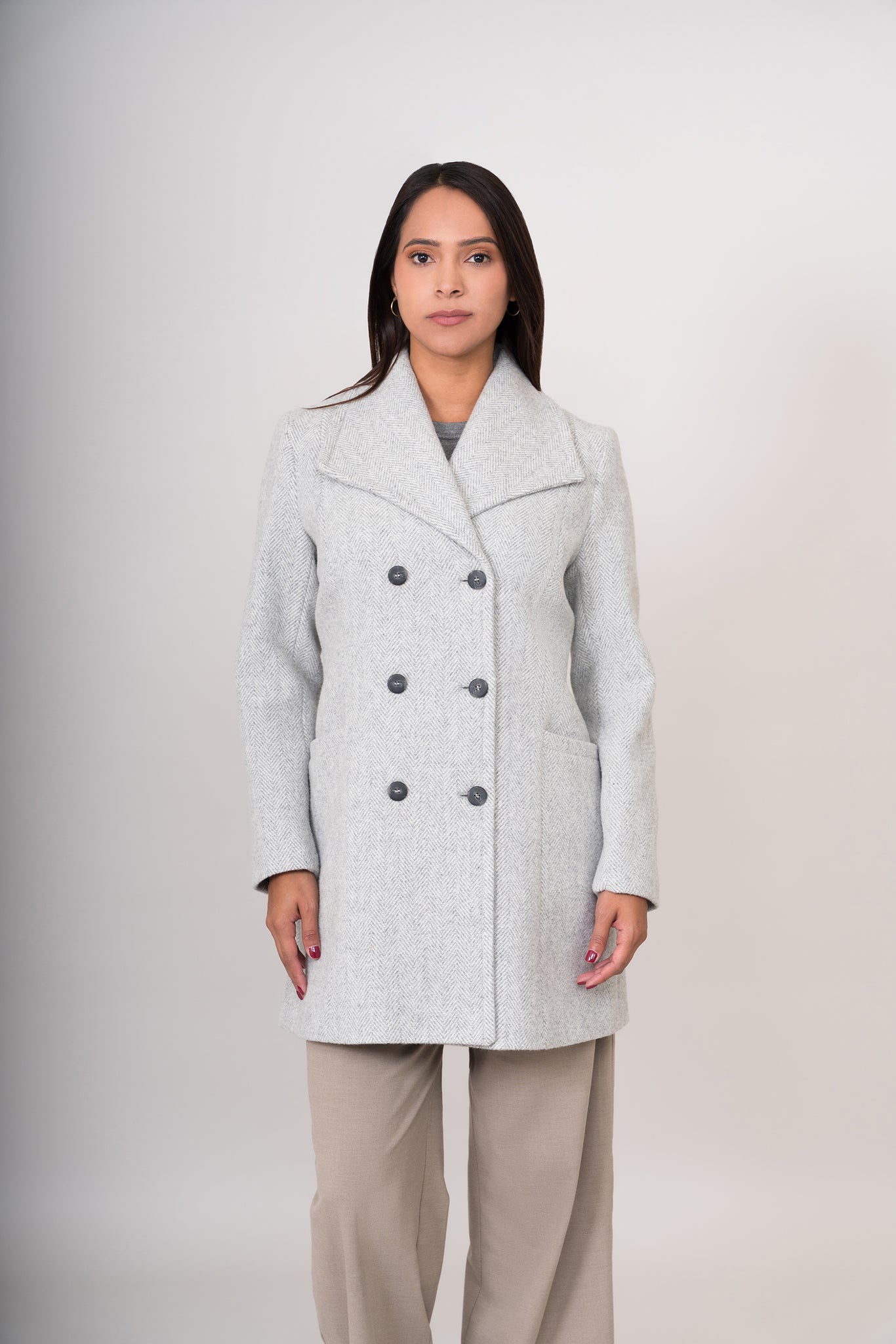 SACO REMATE 118 | PLOMO CLARO