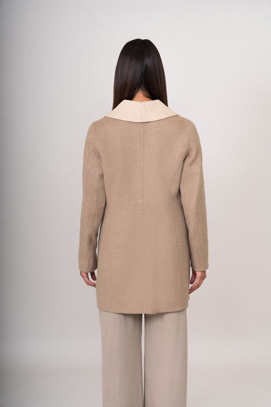 SACO REMATE 110 | VERDE CLARO/BEIGE