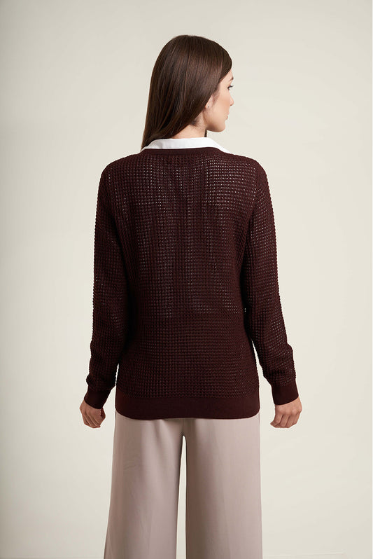 Sweater Remate 16 | Borgoña