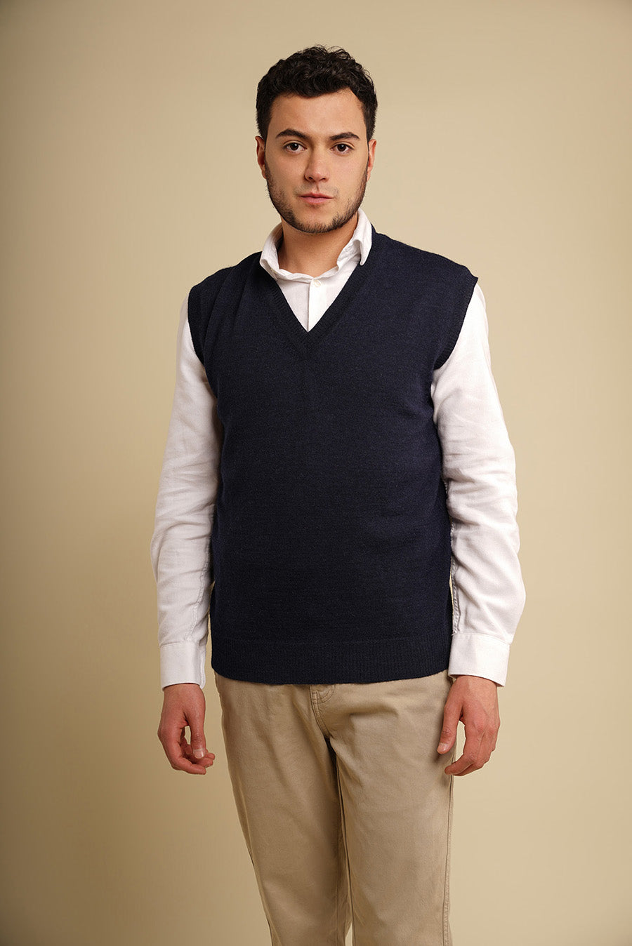 Chaleco best sale cardigan hombre