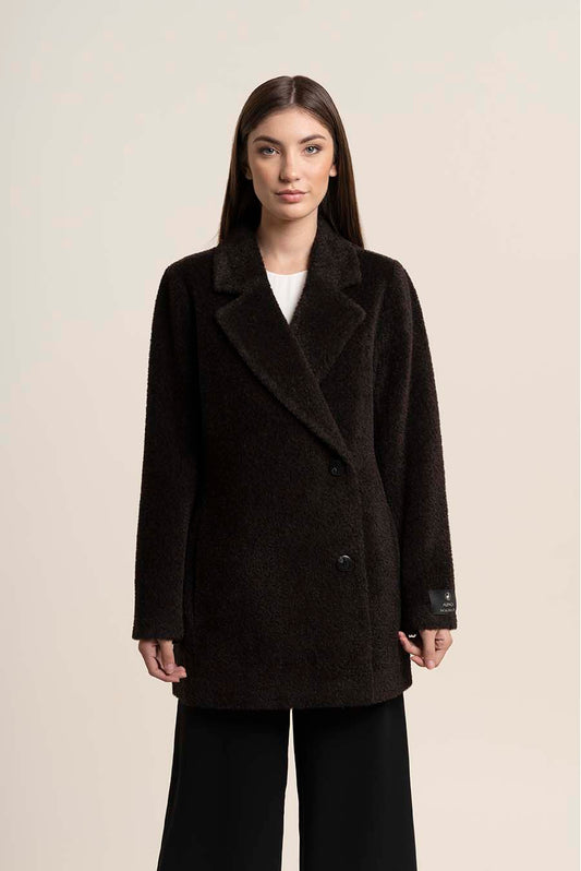Saco Remate 01 | Café Oscuro/Negro