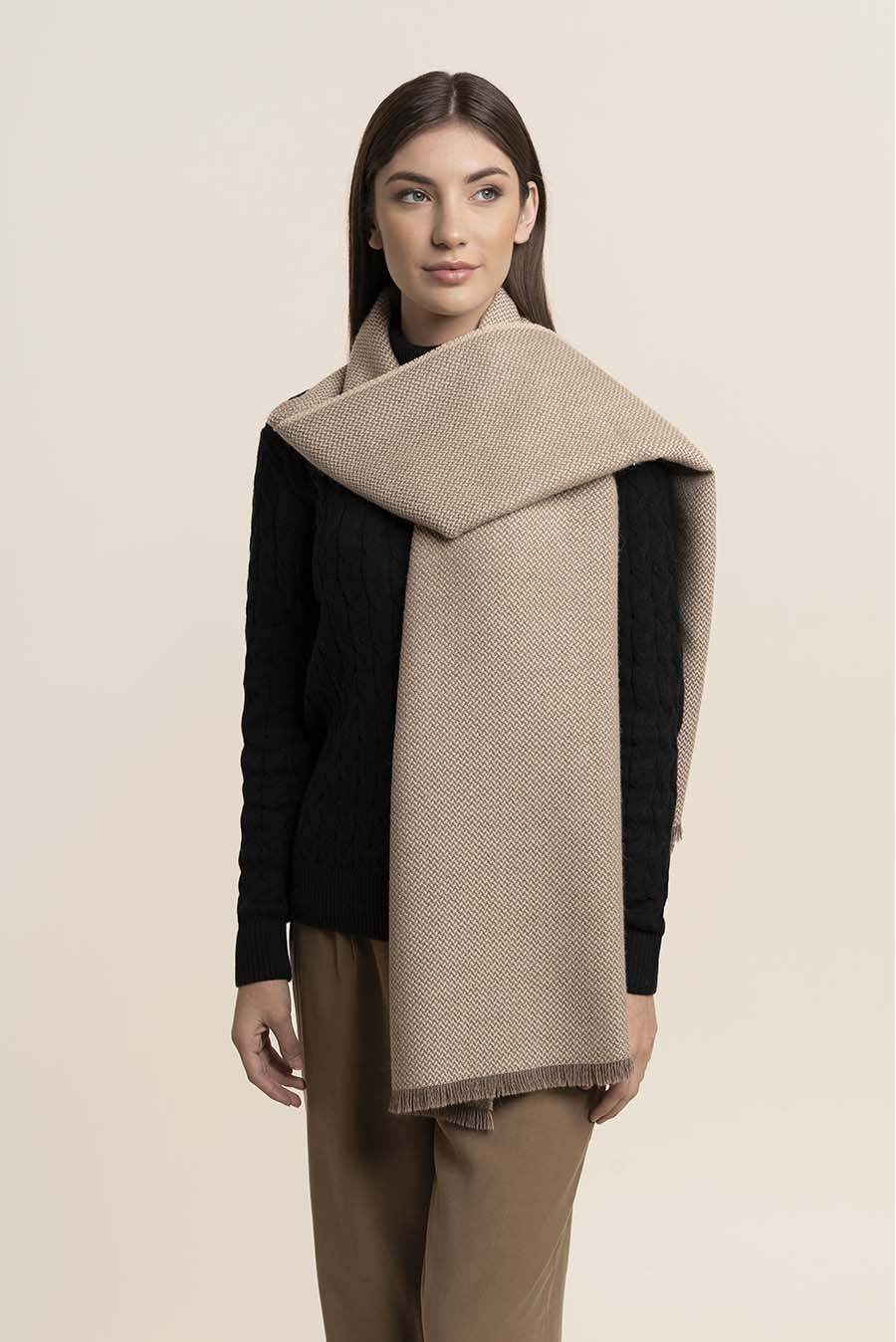 Estola Remate 47 | Beige/Marron
