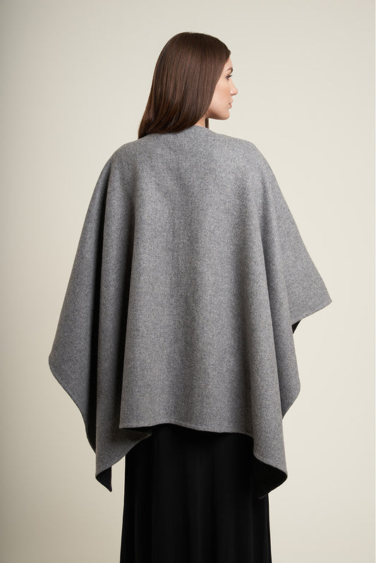 Capa / Ruana Remate 6 | Charcoal/Gris